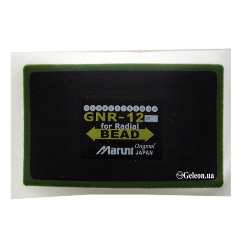 Пластырь GNR-12 MARUNI кордовый радиальный 10 шт 70х120 мм.