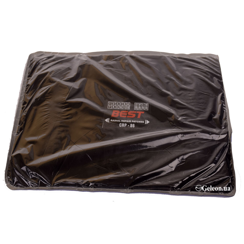 Пластырь CRP-86 BESTpatch кордовый радиальный 10 шт 250*340