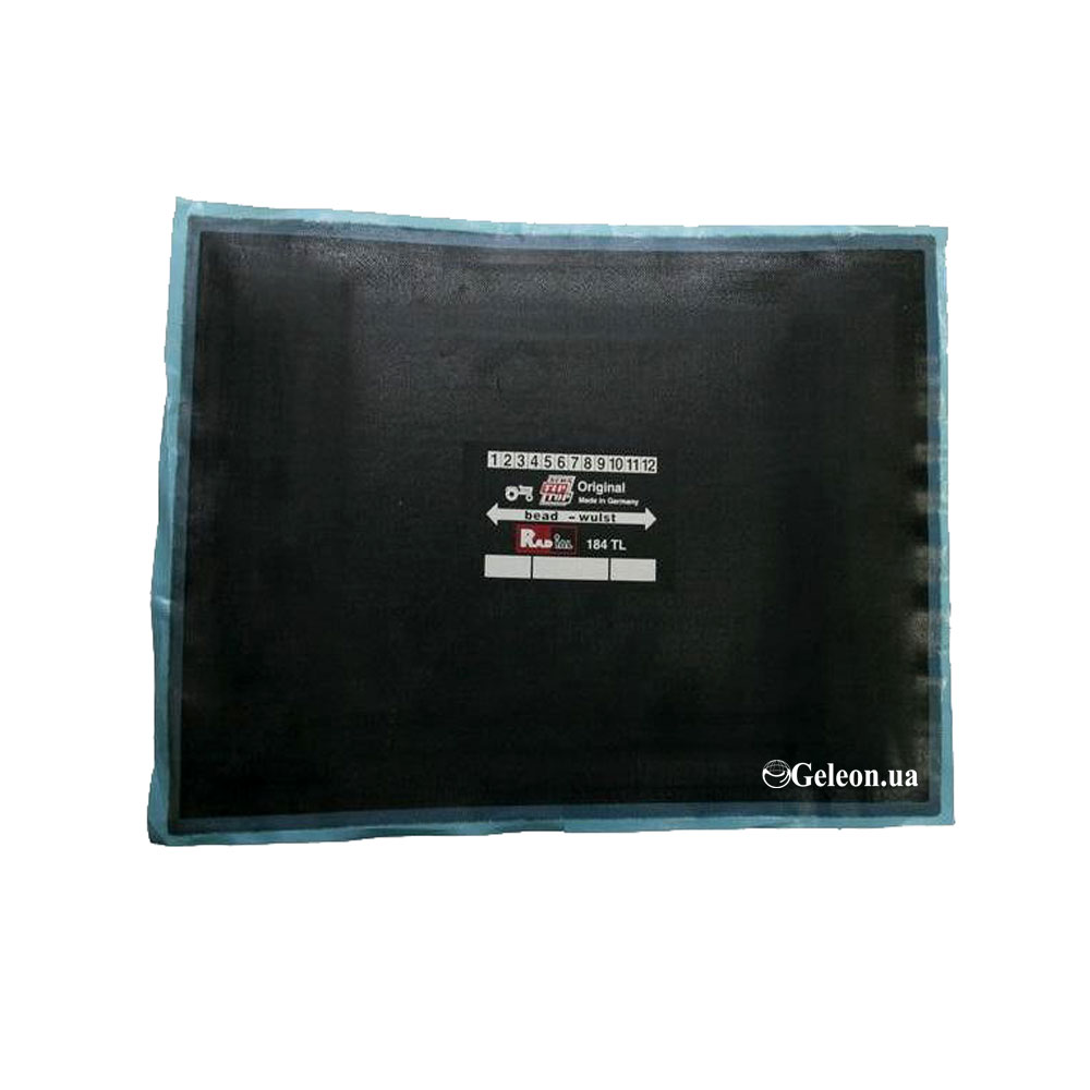 Пластырь RAD 184 TL TIP-TOP кордовый радиальный 5 шт. 215x295 мм.