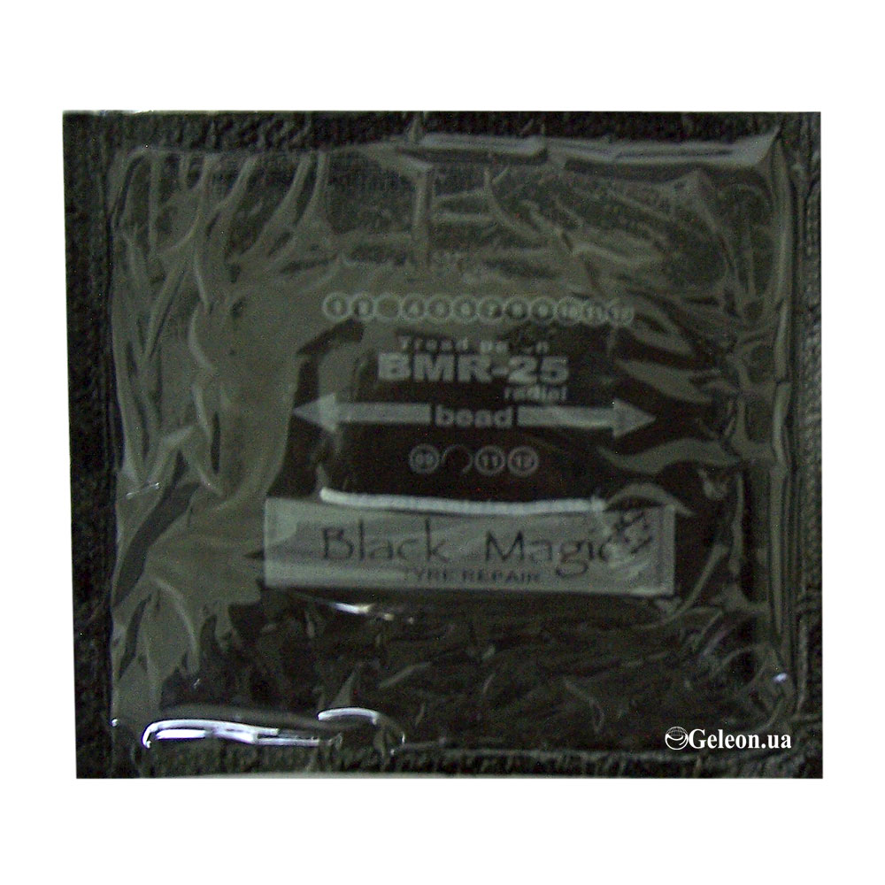Пластырь ТЕРМО TR-25 BLACK MAGIC кордовый радиальный 10шт.115x125mm
