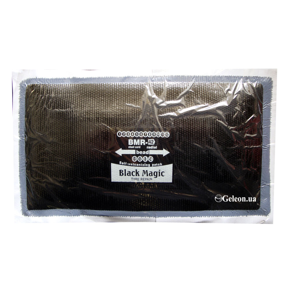 Пластырь SТR-42 BLACK MAGIC стальной корд радиальный 10шт.130x260mm