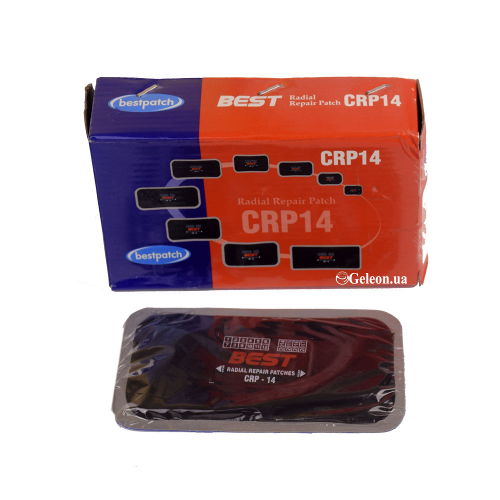 Пластырь CRP-14 BESTpatch кордовый радиальный 10шт 80*150