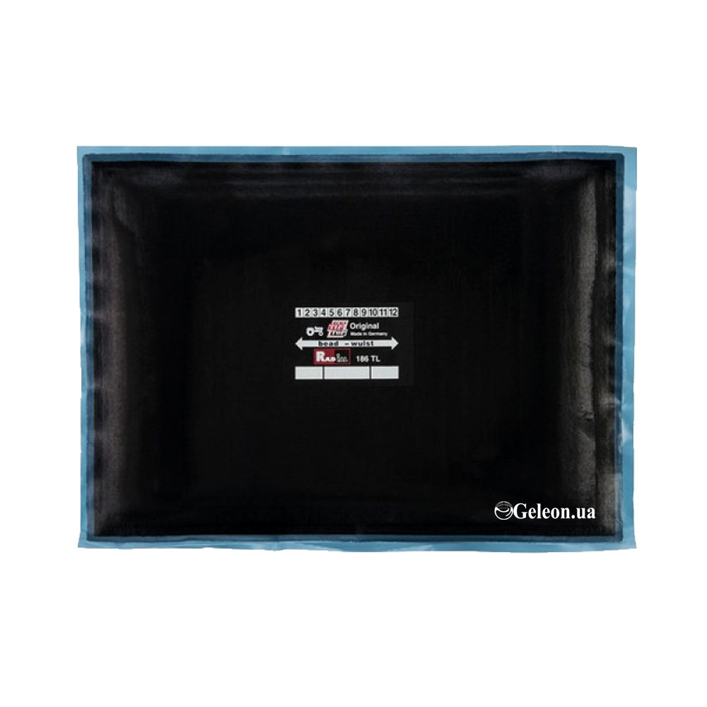 Пластырь RAD 186 TL TIP-TOP кордовый радиальный 5шт. 245x340mm