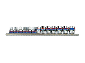   3/8" 13 . 6- , (7-19mm)   3513MR KING TONY