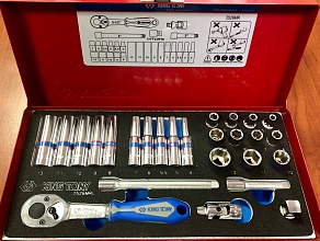 ����� ������� 1/4" 26 ��. 6-�� �������, (4-13mm) 2526MRL KING TONY