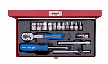   1/4" 16 . 6- , (4-13mm) 2516MR KING TONY